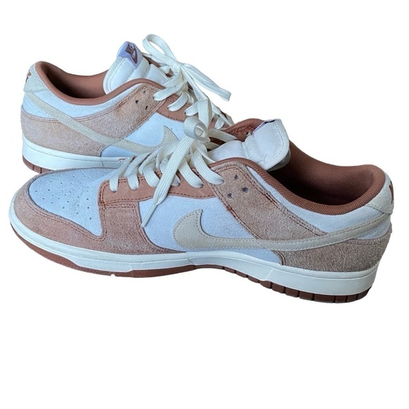 Nike Dunk Low Premium "Medium Curry" Suede Sneakers - Men’s 11.5 - Picture 7 of 14